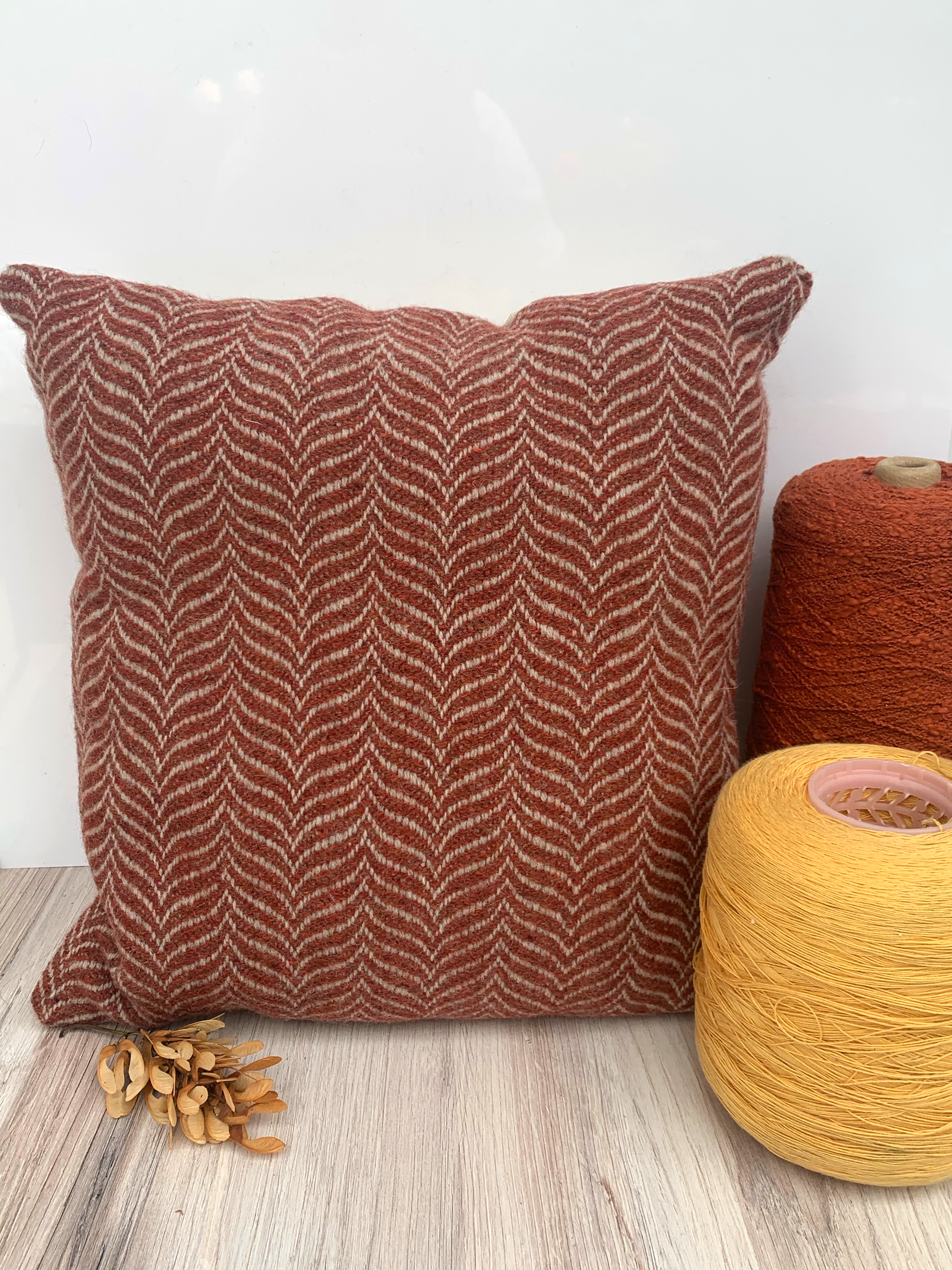 Wyoming Woven Rust Dreams Pillow